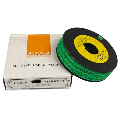 Grippes (V) Cable Marker 3.6mm to 5.2mm 500pcs EC-2G