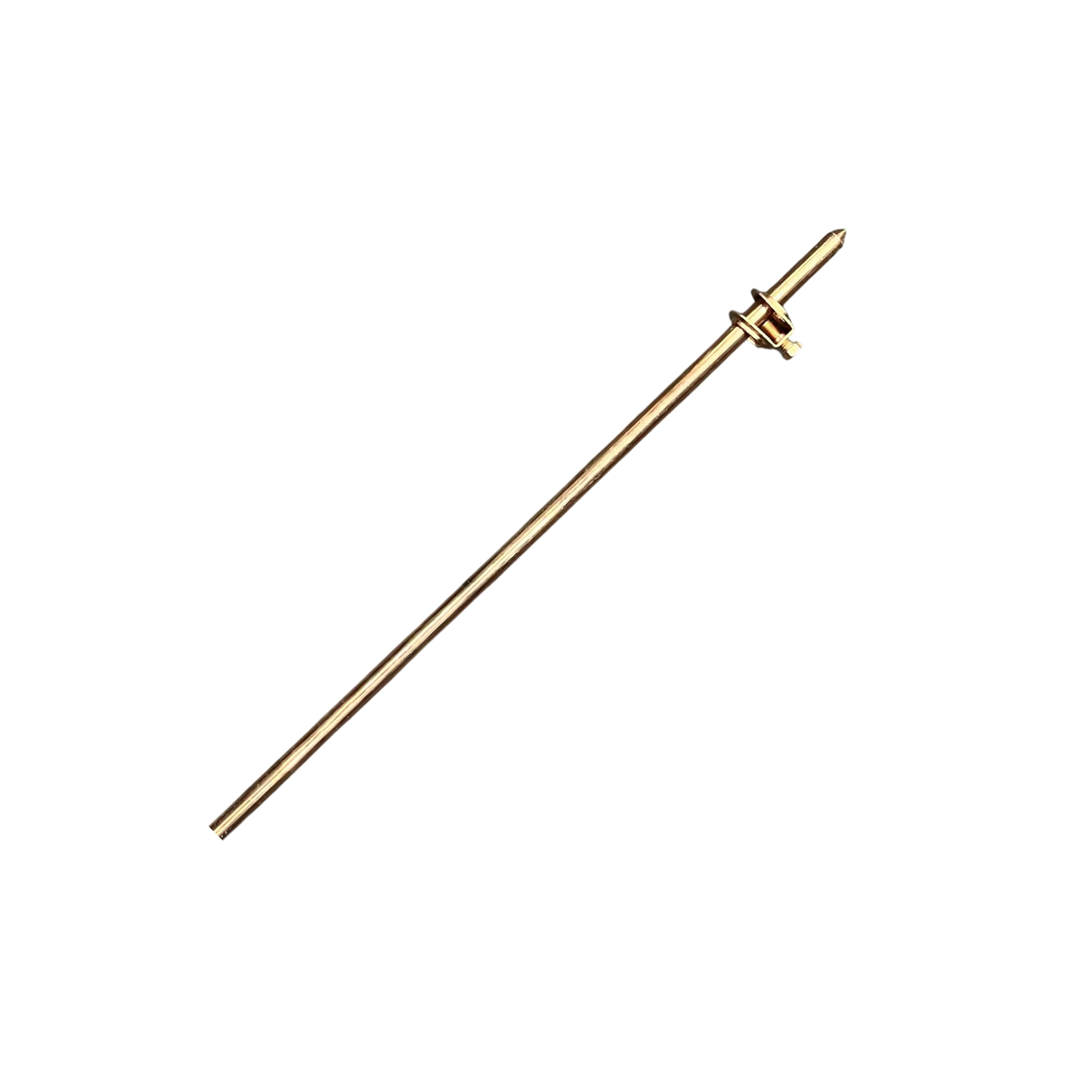 Grounding Rod 1 Meter x 5/8 with Grounding Clamp 16mm (Copper Plated)