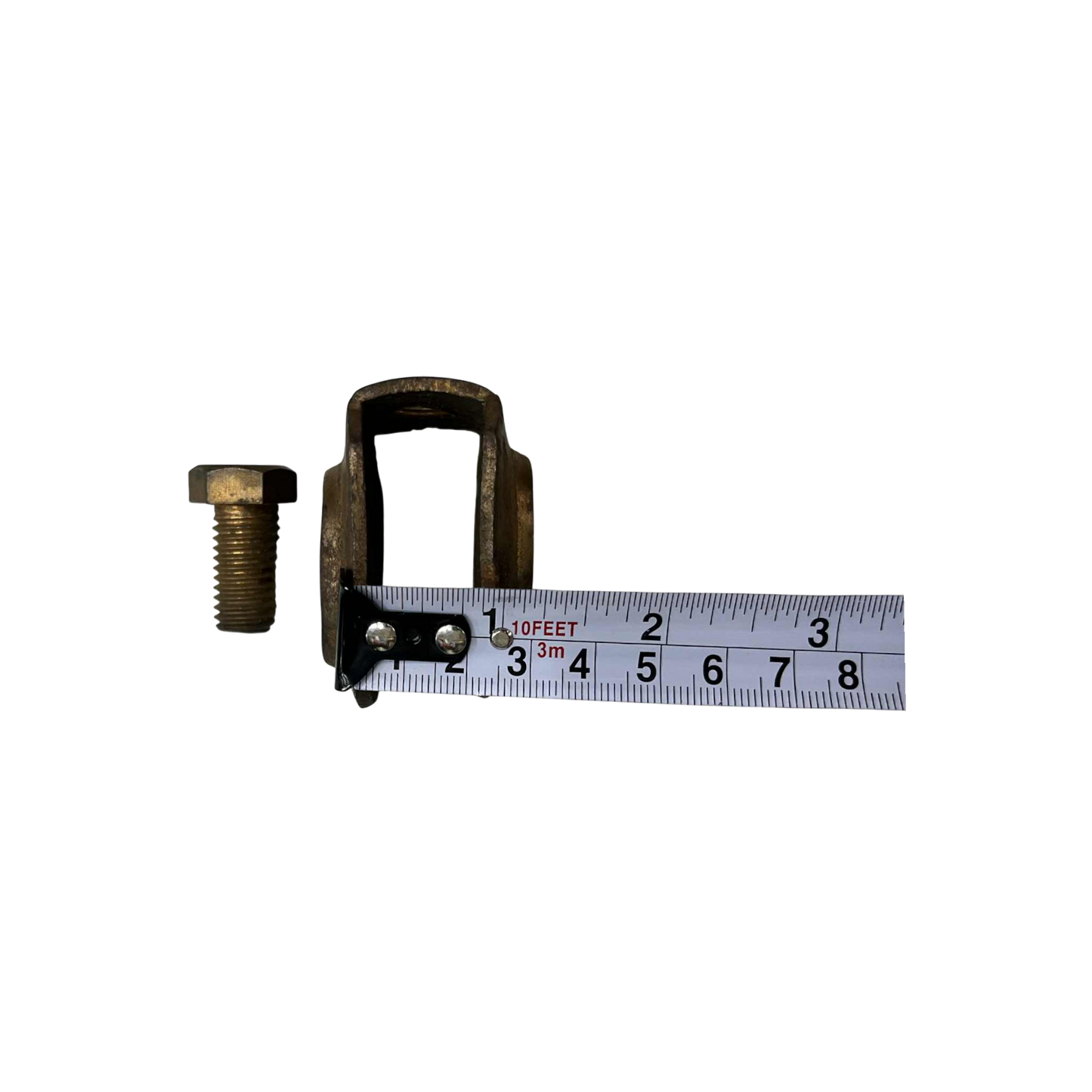 Grounding Rod Clamp 1 Inch Size 26cm (Copper Plated)