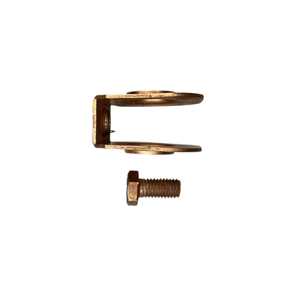 Grounding Rod Clamp 3/4 Size 19mm (Copper Plated)