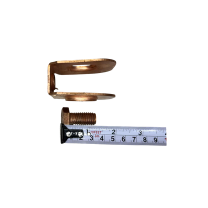Grounding Rod Clamp 3/4 Size 19mm (Copper Plated)