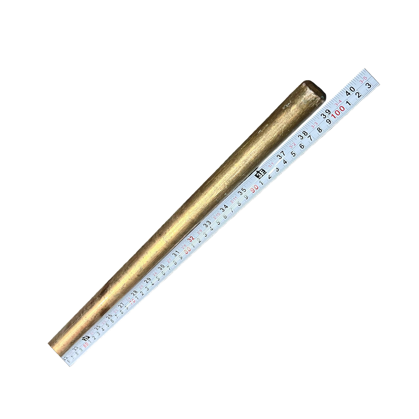 Grounding Rod 1 Meter x 1 Inch with Grounding Clamp (Copper Plated) Electx Electrical SUpply 10