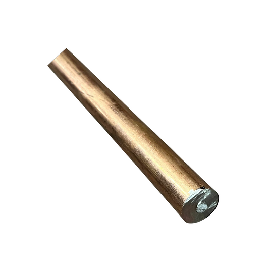 Grounding Rod 1 Meter x 1 Inch with Grounding Clamp (Copper Plated) Electx Electrical SUpply