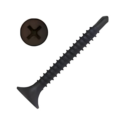 Gypsum Screw for Metal 4 Inches CAA-GSM-Steel4 Black Screw for Metal Parring 1Pc