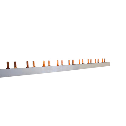 HIMEL Bus Bar 2 Pole 2P 2POLE for 2 Pole Miniature - HBBT2P80A15P 2Pins to 54Pins