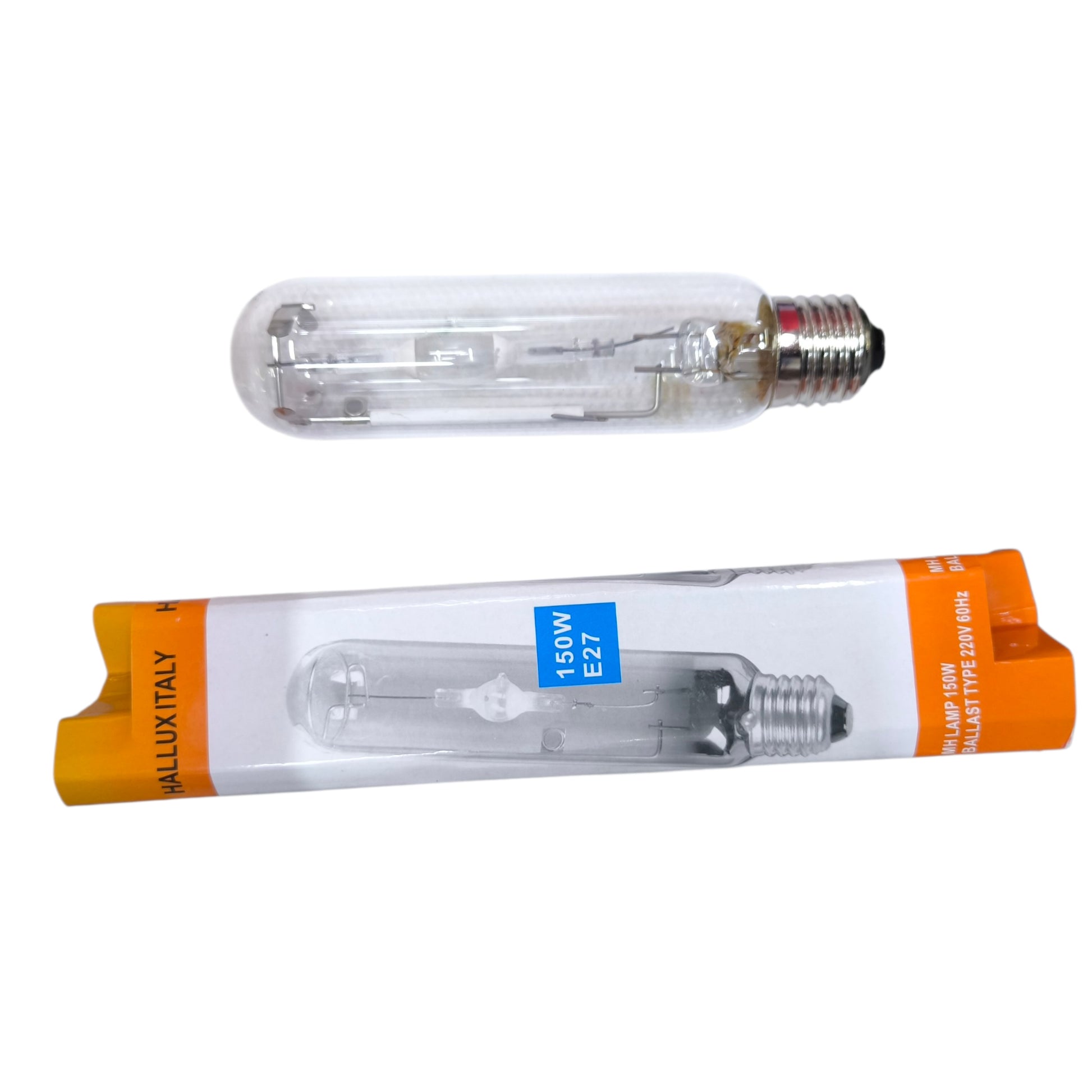 Hallux Italy 150W E27 Metal Halide Tubular Daylight 6500K HHIMH150W/TE27 Electx Electrical Supply