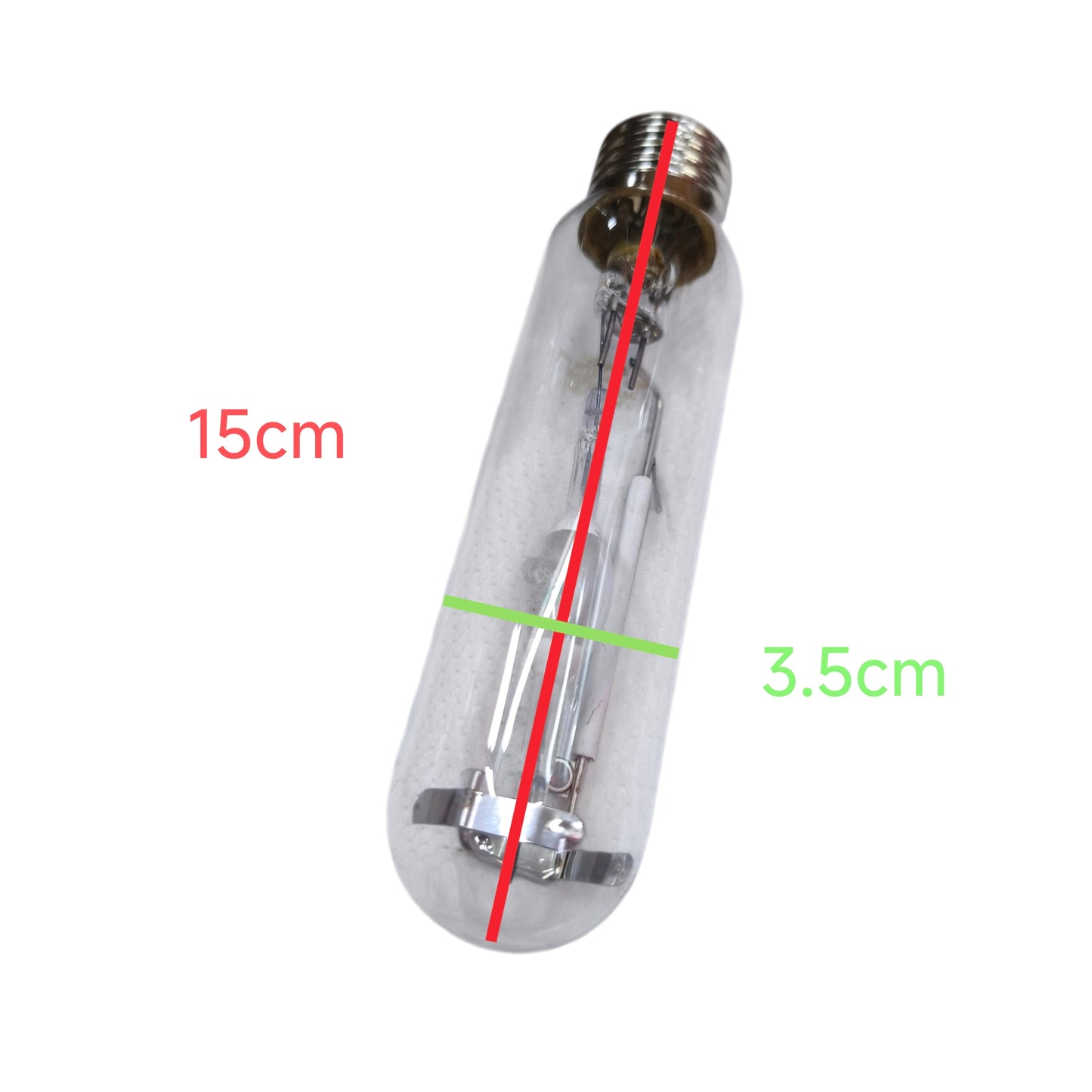 Hallux Italy 150W E27 Metal Halide Tubular Daylight 6500K HHIMH150W/TE27 Electx Electrical Supply