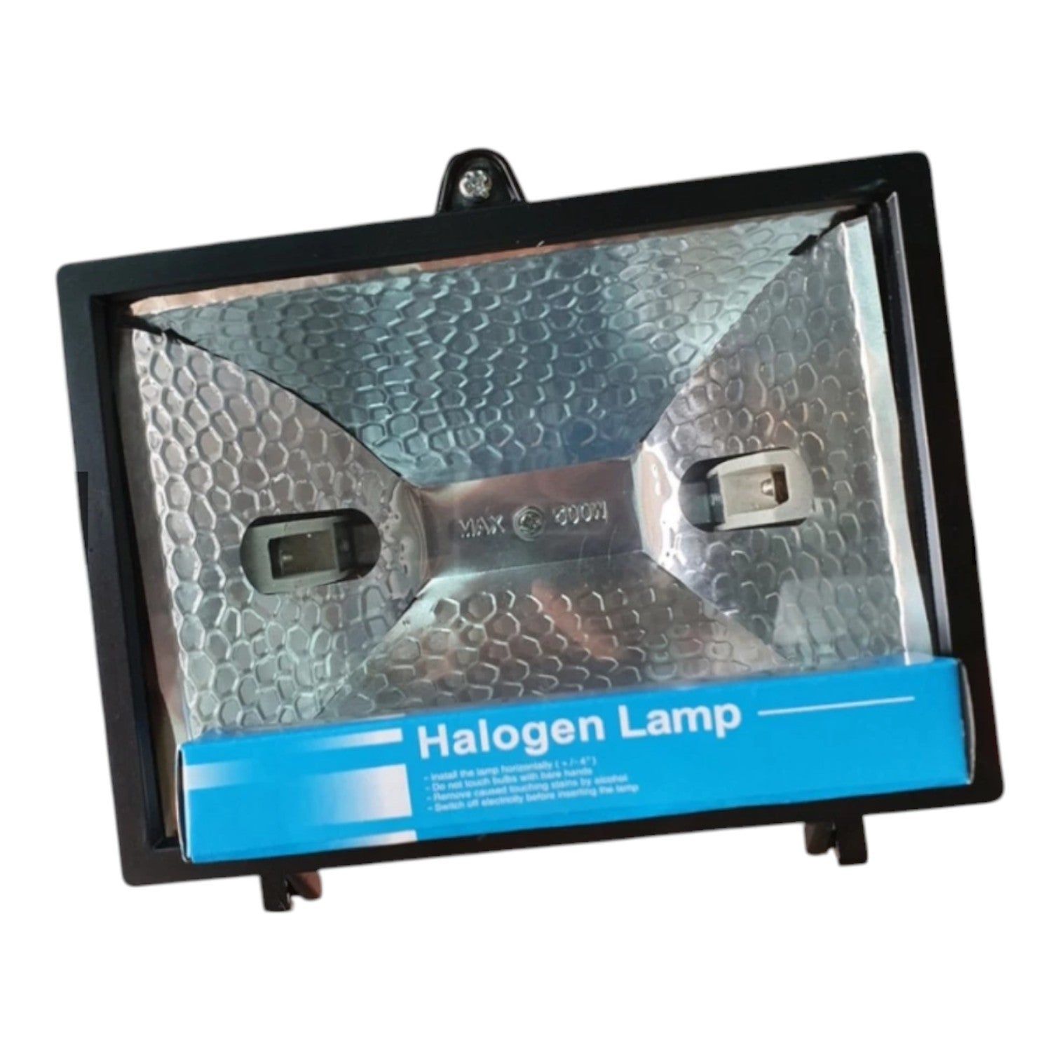 Hallux Italy Linear Halogen Floodlight 1000W 220V-240V,Halogen Fixture with 189mm bulb