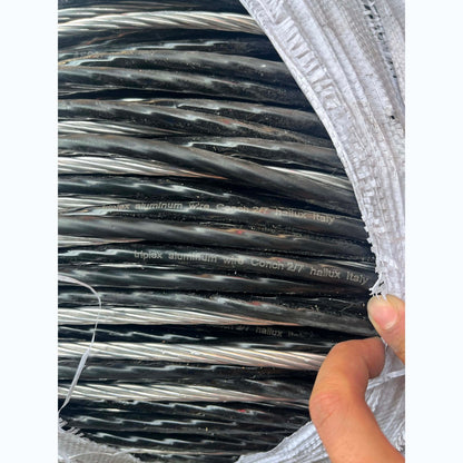Hallux Pre Cut Service Drop Wire Triplex AWG 2/7 30mm 2 Cable Insulated and 1 Bare