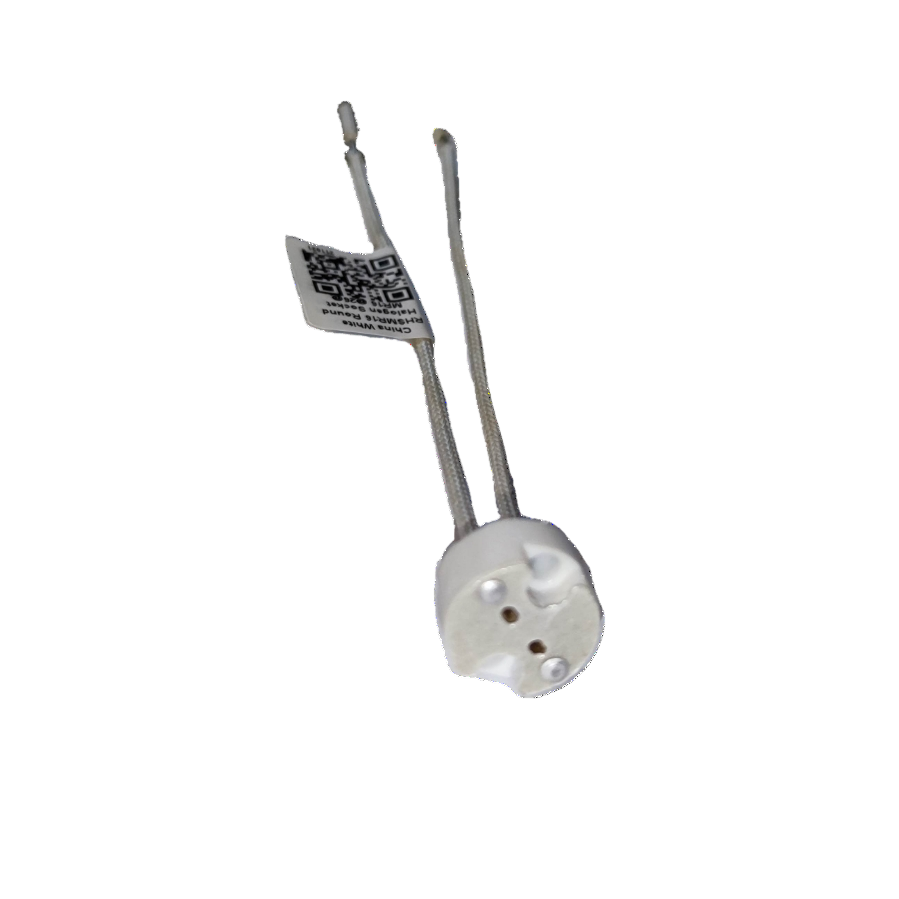 Halogen Pin Type Socket Round 100W for reliable lighting installation and accessories
