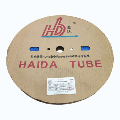 Heat Shrinkable Tube 15mm Blue for 80mm 3/0 AWG Temp. rating 125°C,Voltage Rating 0.6/1kV 100meters per roll