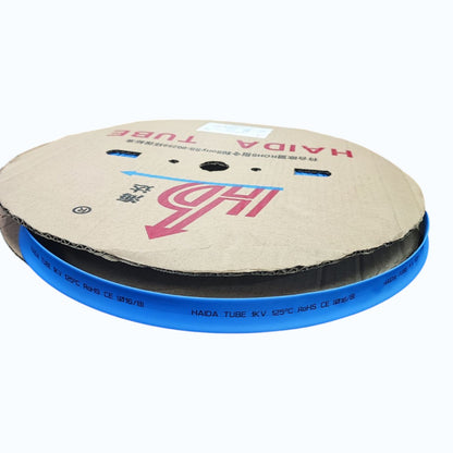 Heat Shrinkable Tube 16mm Blue for 100mm 4/0 AWG Temp. rating 125°C,Voltage Rating 0.6/1kV 100meters per roll