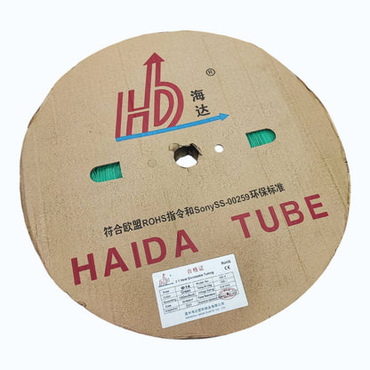 Heat Shrinkable Tube 16mm Green for 100mm 4/0 AWG Temp. rating 125°C,Voltage Rating 0.6/1kV 100meters per roll