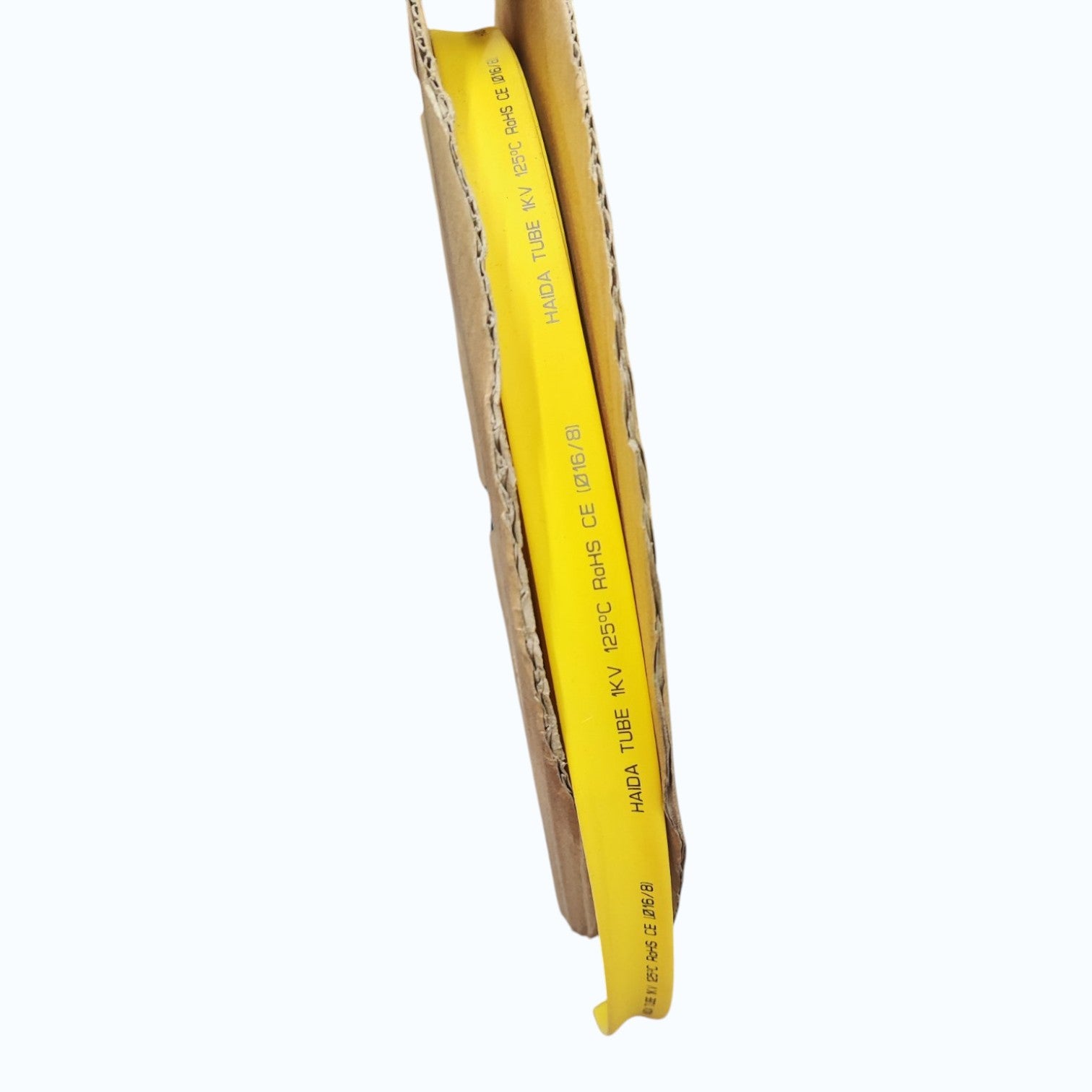 Heat Shrinkable Tube 16mm Yellow for 100mm 4/0 AWG Temp. rating 125°C,Voltage Rating 0.6/1kV 100meters per roll