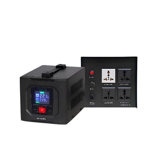 Himark 1000W AVR Low Input Voltage Series ( Pure Black) 90V-240V Input 220V and 110V Output SVL-1000 VA