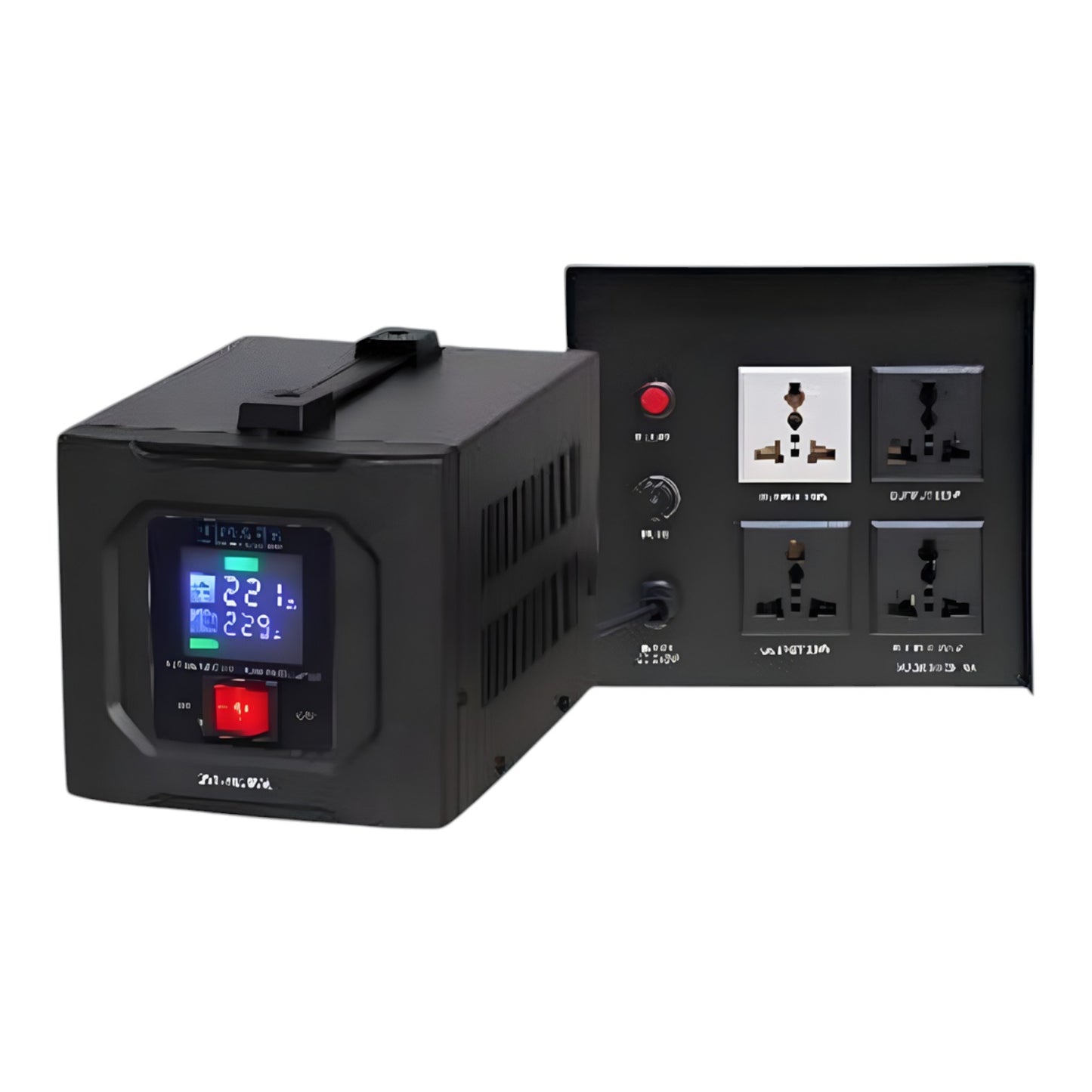 Himark 1000W AVR Low Input Voltage Series ( Pure Black) 90V-240V Input 220V and 110V Output SVL-1000 VA
