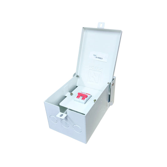 Himel 16A 2Pole 6 KAIC 220V Miniature Circuit Breaker with Nema 3R Enclosure Outdoor HDB3wN2C16