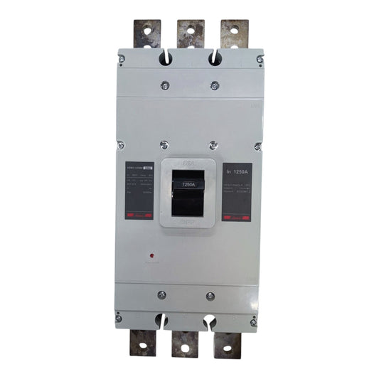 Himel 1250A 3 Pole 85KAIC 220V Molded Case Circuit Breaker 50KAIC 415V Industrial Circuit Breaker MCCB HDM31250N125033SXX Electx Electrical Supply