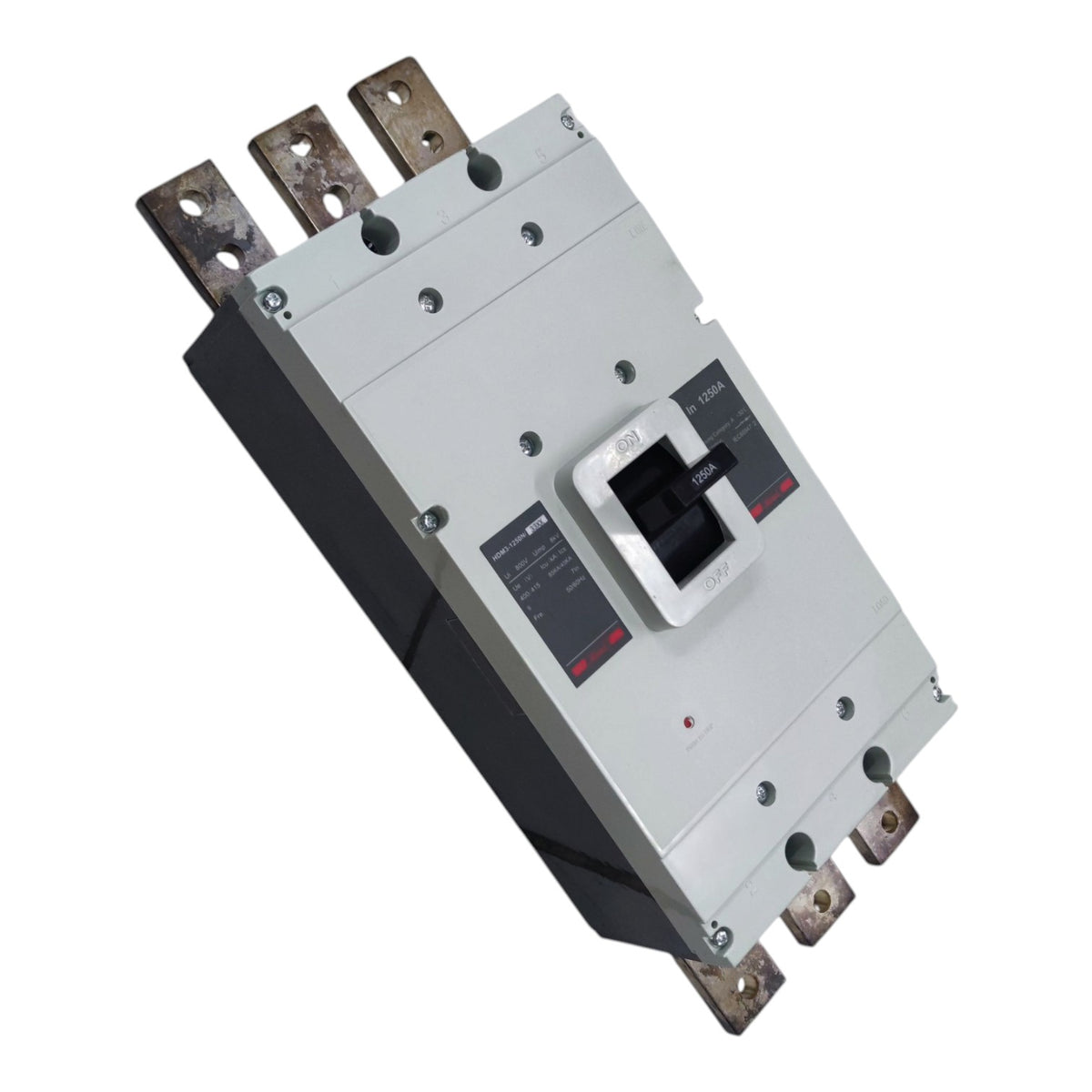 Himel 1250A 3 Pole 85KAIC 220V Molded Case Circuit Breaker 50KAIC 415V Industrial Circuit Breaker MCCB HDM31250N125033SXX Electx Electrical Supply