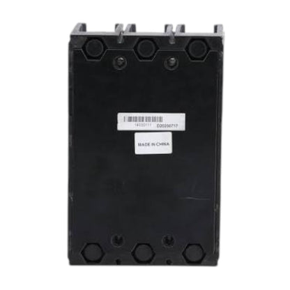 A black industrial electrical component, likely a contactor or relay module, featuring a white barcode label and 'MADE IN CHINA' text on the front face, set against a plain white background.