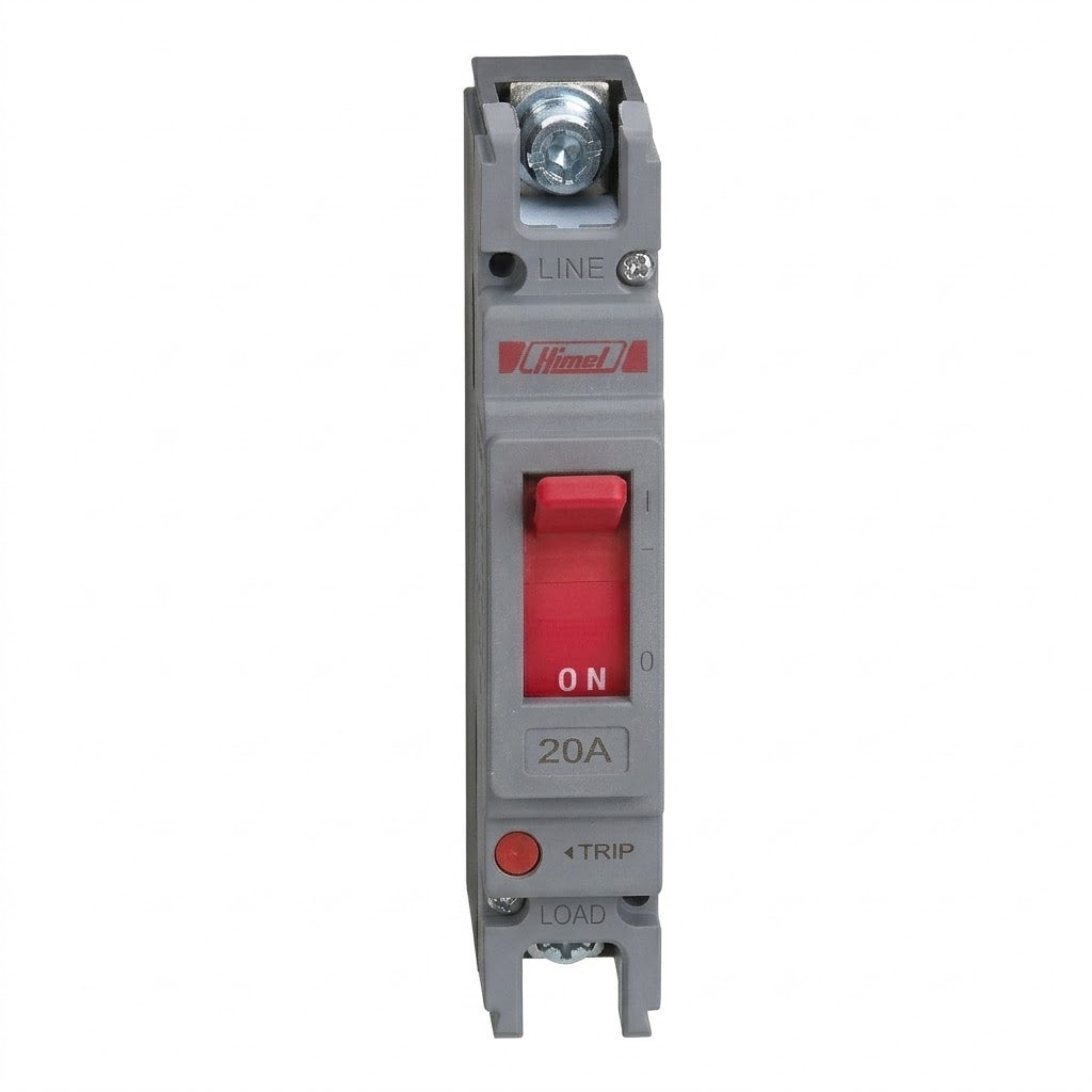 Himel 20A 1 Pole Molded Case Circuit Breaker 20KAIC 400V MCCB HDM2125L0201