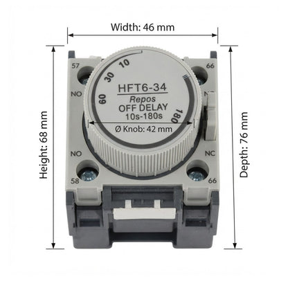Himel Air Delayed Head for Magnetic Contactor HFT6-34