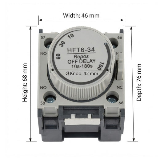 Himel Air Delayed Head for Magnetic Contactor HFT6-34