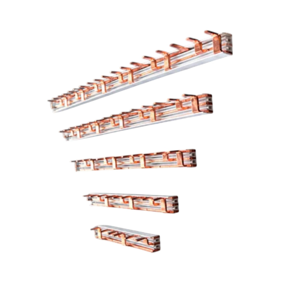 Himel Bus Bar for Miniature Circuit Breaker 3 Pole 80AF Available in 6Pins, 9Pins, 12Pins, 15Pins up to 54pins HBBT3P80A15P