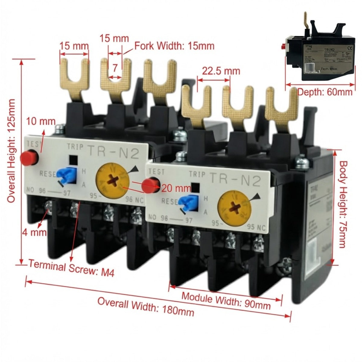 Himel Overload Relay 350-480A HDR3S630480F