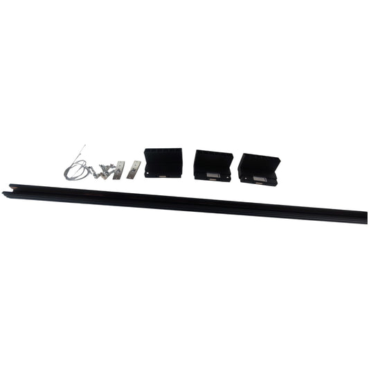 ILLUMIQ TERRA Magnetic Track Light 1 Meter 26mm with 3pcs 6W LED Foldable Grille Track Light Daylight 6500K 220V