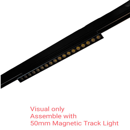 ILLUMIQ TERRA 18W LED Grilled Flood Track Light 48V Warm White 3000K