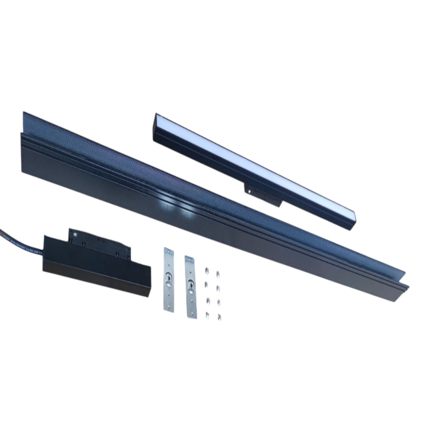 ILLUMIQ TERRA Magnetic Track Light 1 Meter 26mm with 1Pc 24W LED Flood Track Light 220V Warm White 3000K