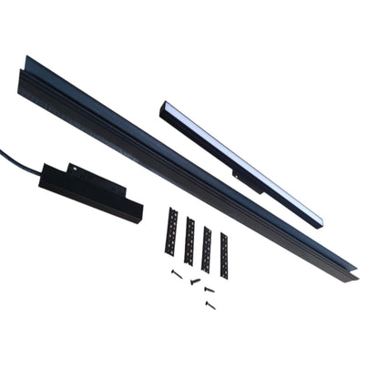 ILLUMIQ TERRA Magnetic Track Light 1 Meter 26mm with 1Pc 24W LED Flood Track Light 220V Warm White 3000K