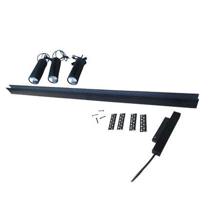 ILLUMIQ TERRA Magnetic Track Light 1 Meter 26mm with 3Pc 12W LED Pendant Track Light 220V Cool White 4000K