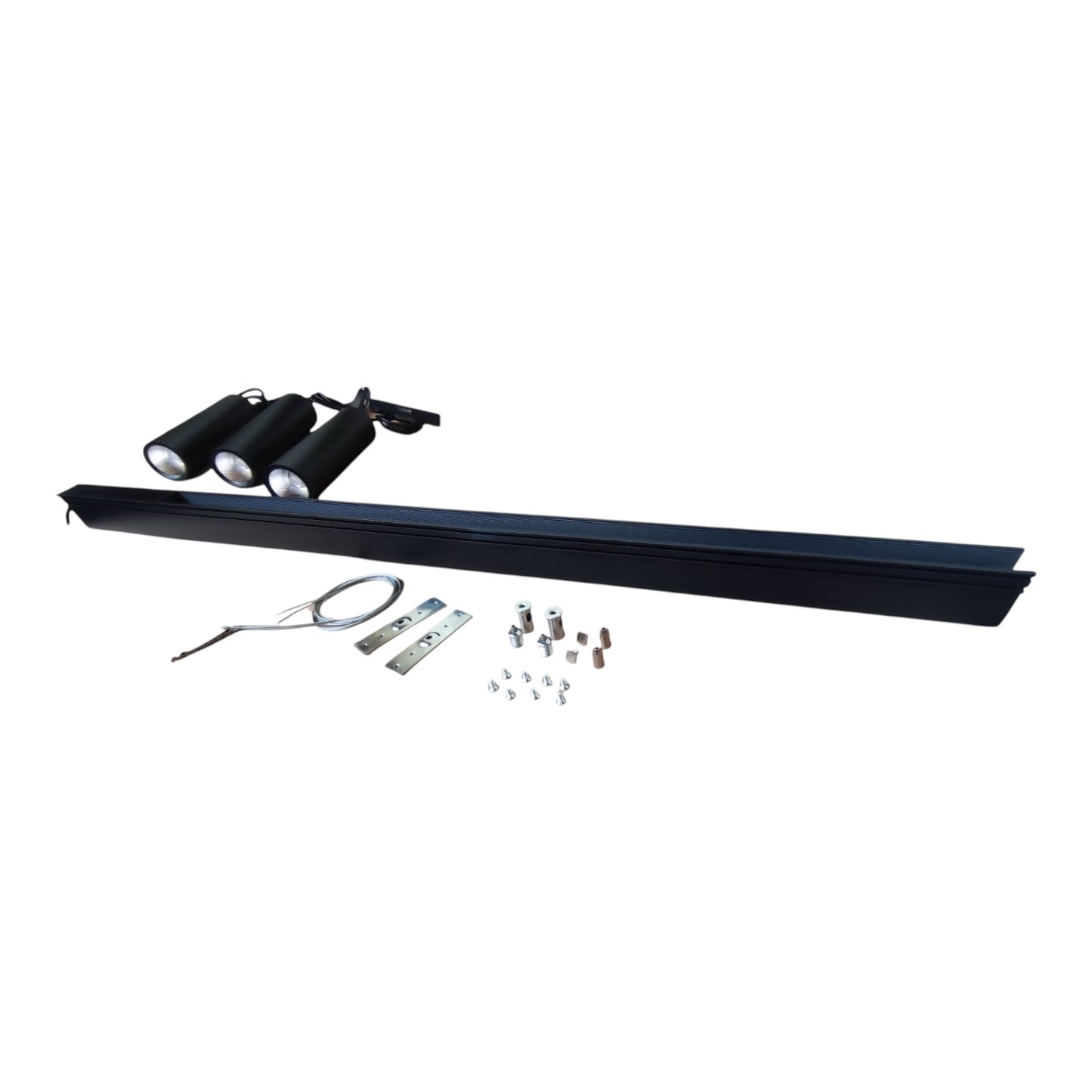 ILLUMIQ TERRA Magnetic Track Light 1 Meter 26mm with 3Pc 12W LED Pendant Track Light 220V Cool White 4000K