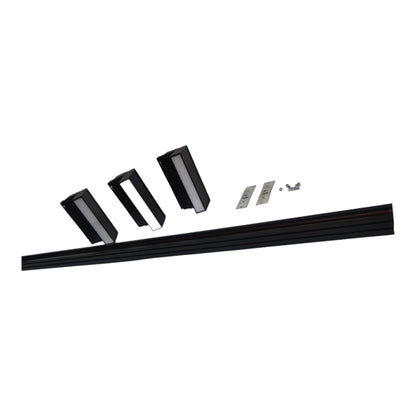 ILLUMIQ TERRA Magnetic Track Light 1 Meter 26mm with 3pcs 6W LED Foldable Flood Warm White 3000K 220V