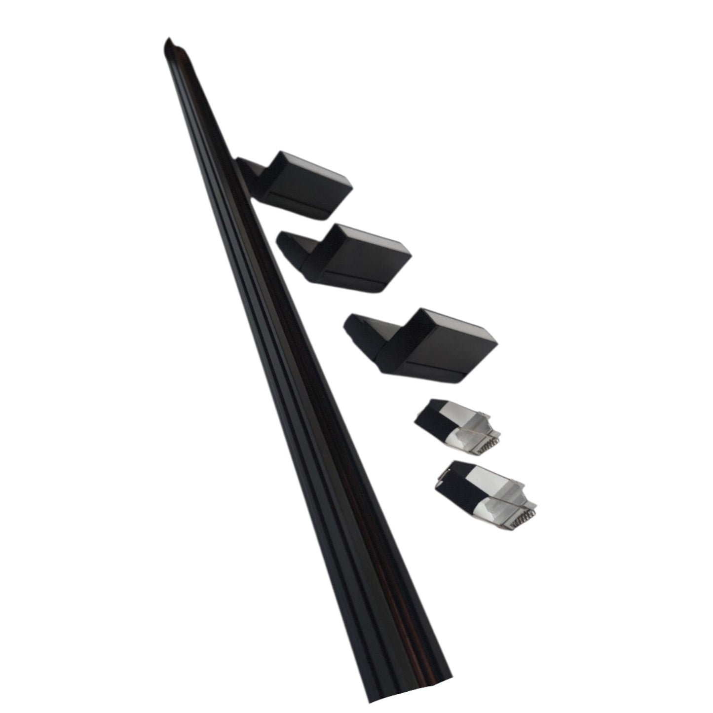 ILLUMIQ TERRA Magnetic Track Light 1 Meter 26mm with 3pcs 6W LED Foldable Flood Warm White 3000K 220V