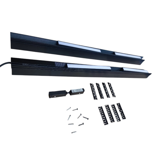 ILLUMIQ TERRA Magnetic Track Light 2 Meters 26mm  with 4pcs 12W LED Flood Track Light 220V Daylight 6500K