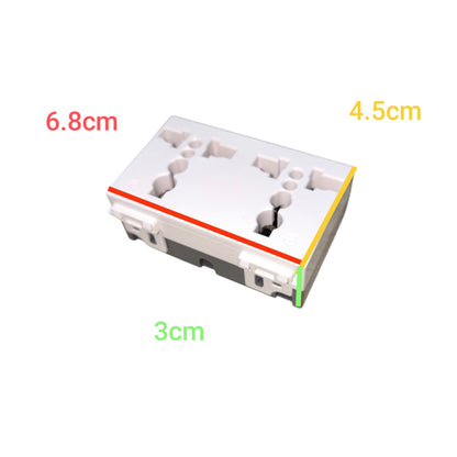 Omni Duplex Universal Outlet with Ground 16A 250V Designer Series Ivory DWU-402I