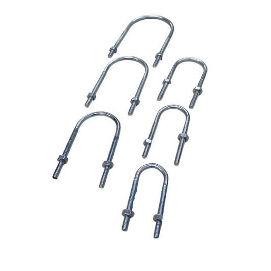 McGill 1/4 x 1 1/2 U-Bolt Zinc Plated MGUBLT1/4-1-1/2
