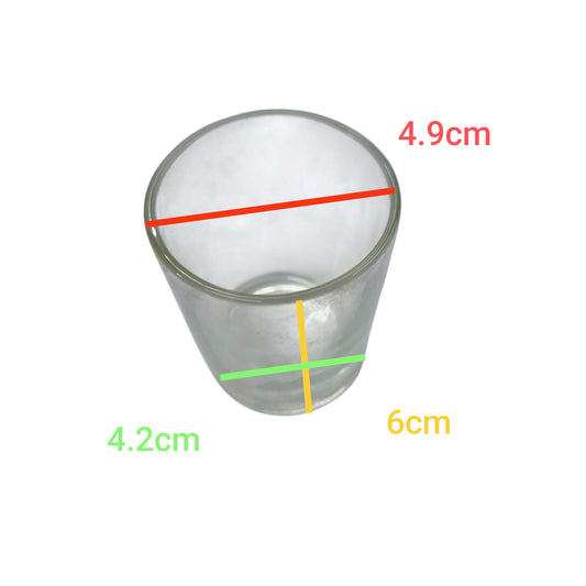 Shot Glass 60mL, buy 4 with 2pcs Free, 1 order 6pcs