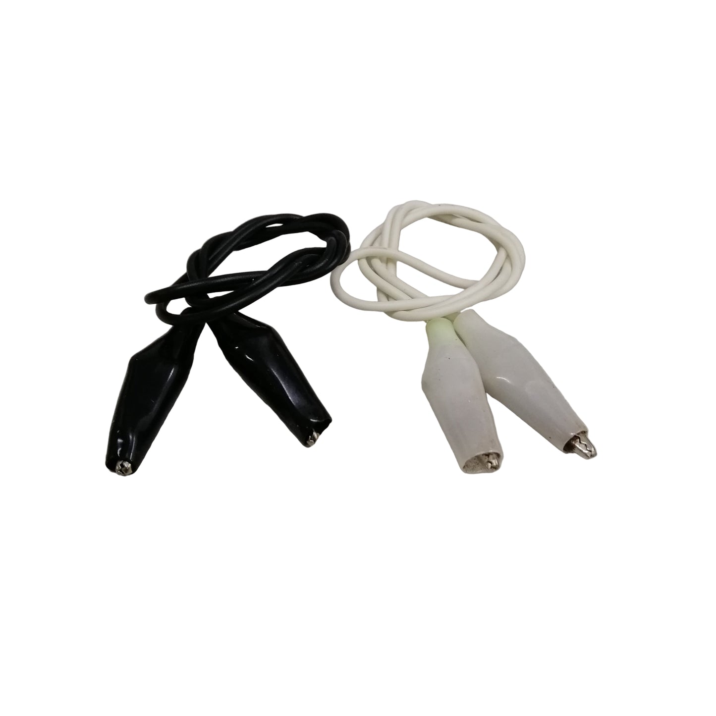 Alligator Clip with 0.25mm AWG 26 Wire 0.5Meter Available in Black and White