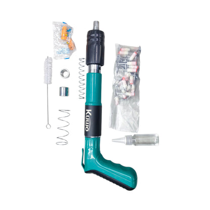 Manual Nail Gun 30cm x 12.5cm x 3.5cm for Concrete, Wood and Aluminum and 3mm Metal Surfaces