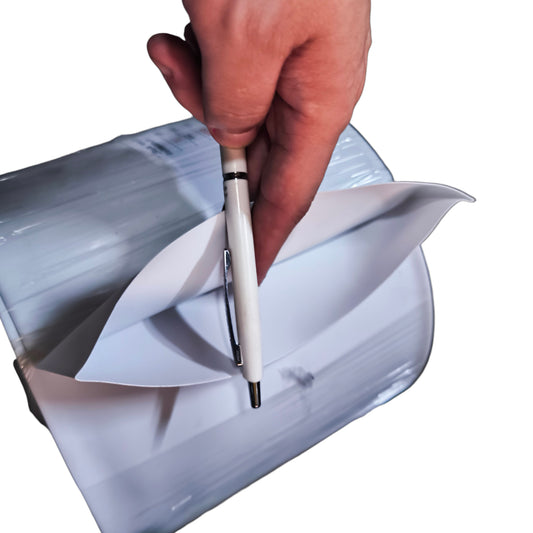 Shrinkable Tube 120mm White Heat Shrink Ratio 2:1 ( 1 Meter Per Order) Approx 1 Roll 25 Meters 19.2cm Width