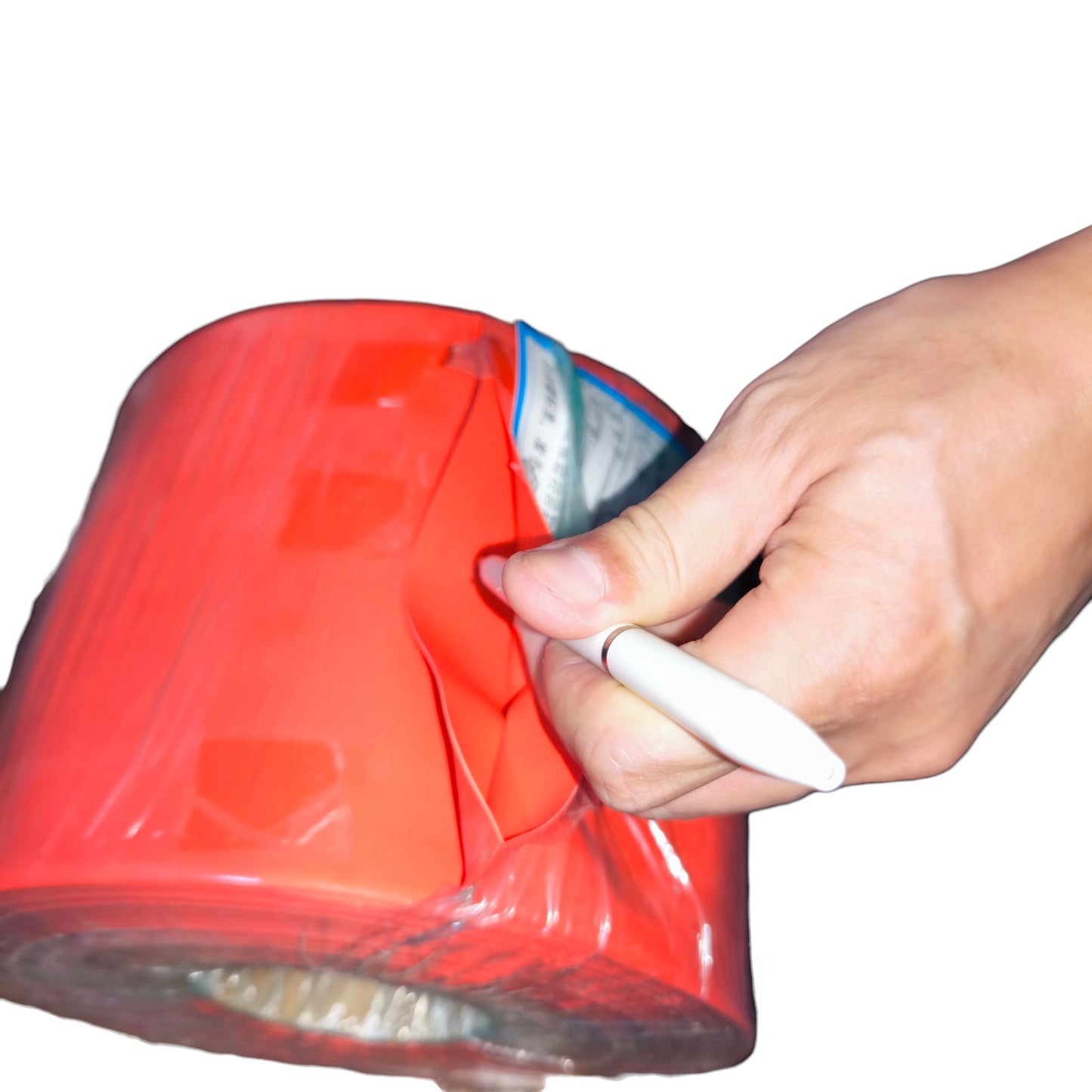 Heat Shrinkable Tube 100mm Red 16.5cm Width 1:2 Ratio 125 Degrees Celsius 1000V 1 Meter Per Order 25 Meters Per Roll