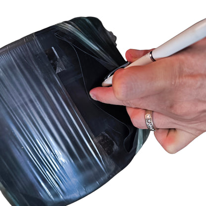 Heat Shrinkable Tube 100mm Black 16.5cm Width 1:2 Ratio 125 Degrees Celsius 1000V 1 Meter Per Order 25 Meters Per Roll