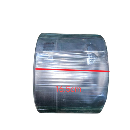 Heat Shrinkable Tube 100mm Black 16.5cm Width 1:2 Ratio 125 Degrees Celsius 1000V 1 Meter Per Order 25 Meters Per Roll