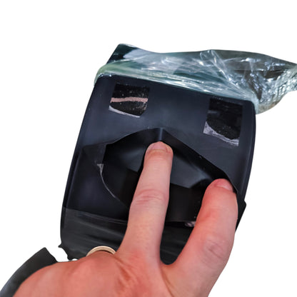 Heat Shrinkable Tube 70mm Black 1 Meter Per Order 125 Degrees Celsius 2:1 Ratio 1000V Insulation 25 Meters Per Roll