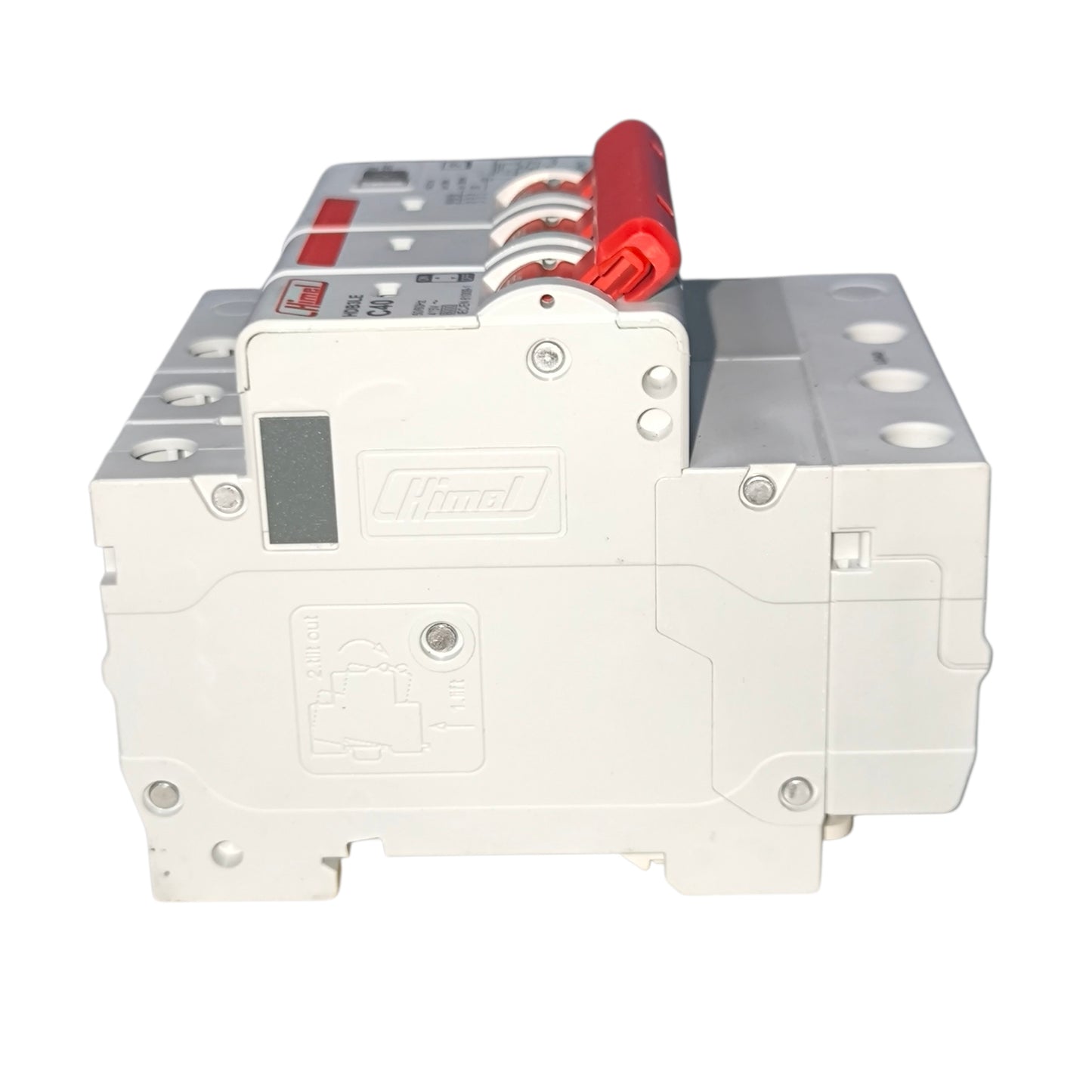 Himel 6A 3P+N 30mA 6 KAIC 220V Residual Current Operated Circuit Breaker RCBO with Overload Protection HDB3LE3C