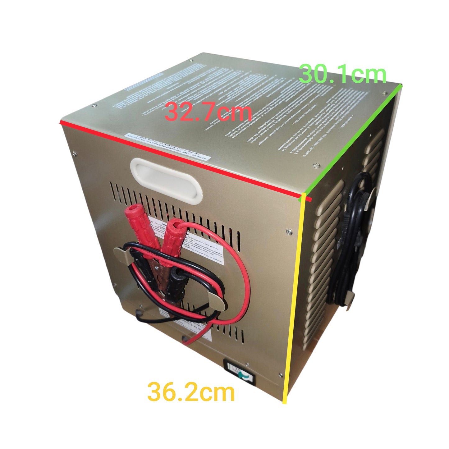 Izuki 30A Universal Battery Charger with Voltage Meter For 4pcs- 12V /2pcs- 24V Batteries UBC-4-30A Electx Electrical Supply